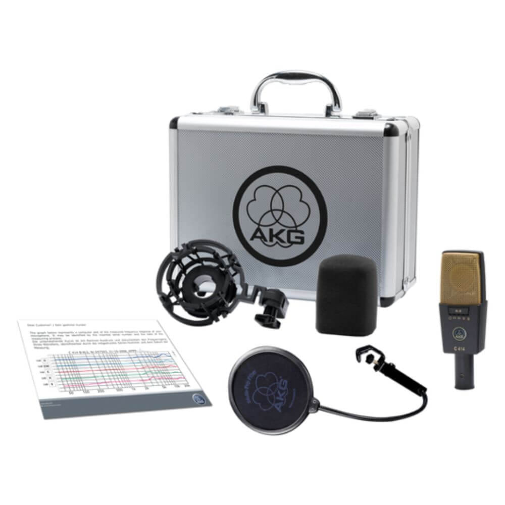 ไมโครโฟนคอนเดนเซอร์ AKG C414XL II LARGE-DIAPHRAGM 